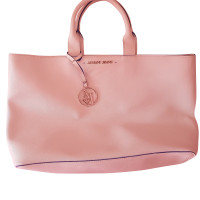 Giorgio Armani Tote bag Leer in Wit