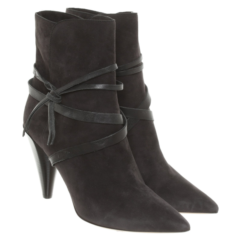 Isabel Marant Ankle boots Suede in Black