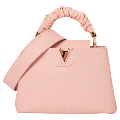 Louis Vuitton Handtas Leer in Roze