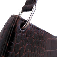 Longchamp Mini sac de roseau en cuir