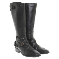 Belstaff Black leather boot