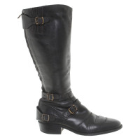 Belstaff Black leather boot