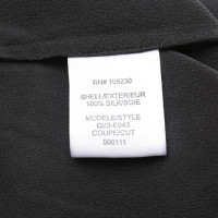 Equipment Zijden blouse in zwart