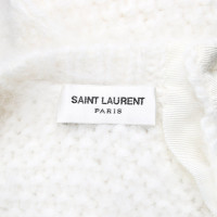 Saint Laurent Strick in Weiß