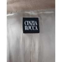 Cinzia Rocca Jacke/Mantel aus Wolle in Beige