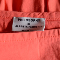 Philosophy Di Alberta Ferretti Rok met volants 