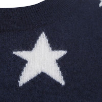 J. Crew Cashmere sweater with star pattern