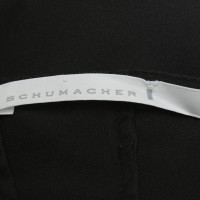 Schumacher Asymmetrical blouse in black