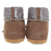 Ikkii Boots with sequin trim