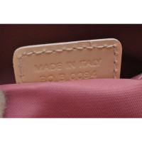 Christian Dior Handbag Canvas in Pink