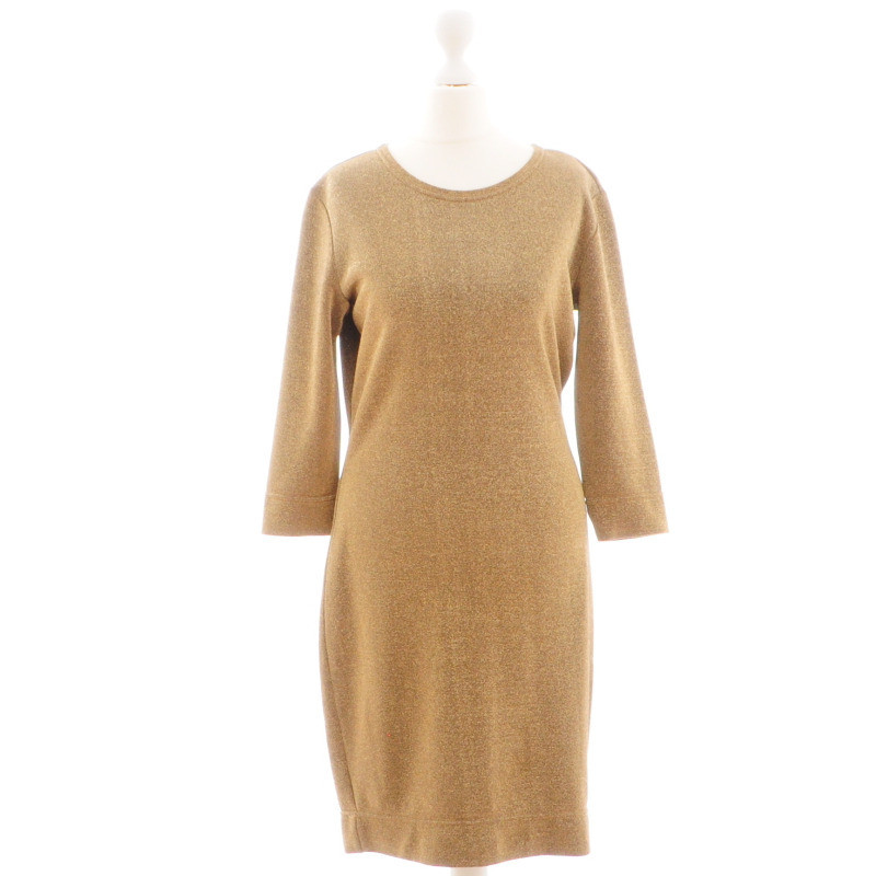 Moschino Cheap And Chic Gold-colored minidress