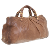 Miu Miu "Bow Tas' Brown