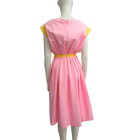 Vionnet Kleid aus Baumwolle in Rosa / Pink