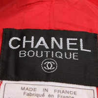 Chanel Veste en rouge