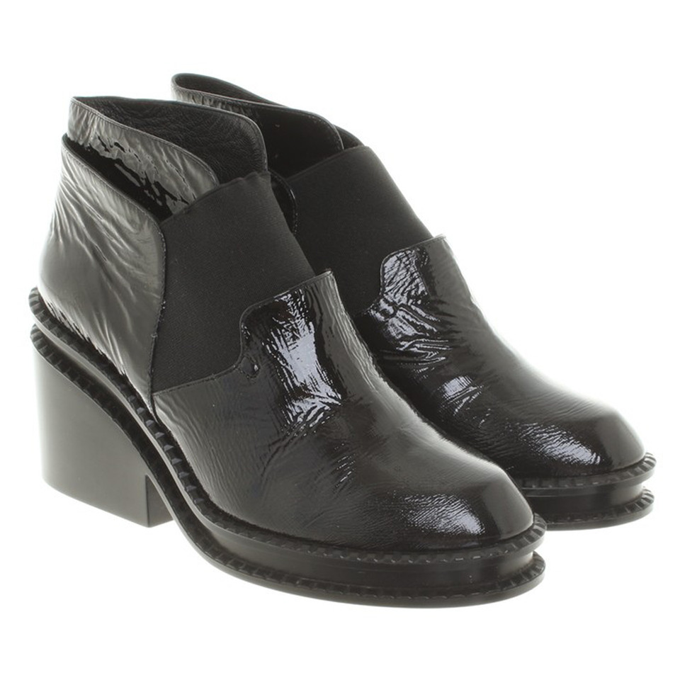 Robert Clergerie Patent leather ankle boots