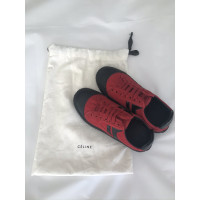 Céline Sneakers aus Canvas in Rot