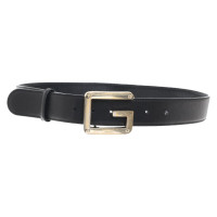 Gucci Riem Leer in Zwart