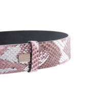 Philipp Plein Belt Leather in Pink