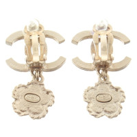 Chanel Ear clips with pendant