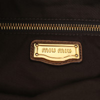 Miu Miu "Bow Tas' Brown