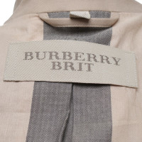 Burberry Trench-coat court en beige