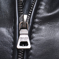 Prada Leather jacket in a biker look