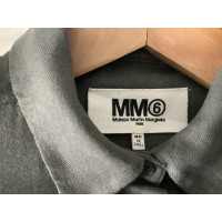 Mm6 Maison Margiela Top Viscose in Grey