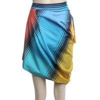 Vivienne Westwood Asymmetric Check-skirt