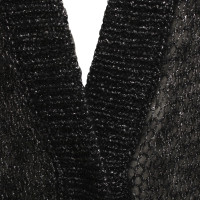 Dorothee Schumacher cardigan maglia in nero / argento