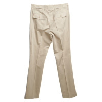 Bogner Pleated trousers in beige long