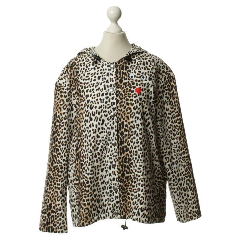 Rika Jacket with leopard print