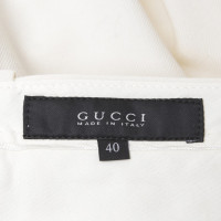Gucci Pantalon à la crème