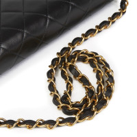 Chanel Flap Bag made of leather in black
