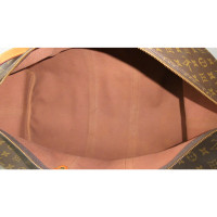 Louis Vuitton Keepall 55 Bandouliere in brown canvas