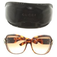 Gucci Braun getönte Sonnenbrille