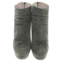 Miu Miu Suede boots in gray