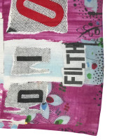 Christian Dior Schal/Tuch aus Baumwolle in Rosa / Pink