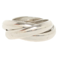 Cartier Trinity ring klassiek gemaakt van platina in zilver
