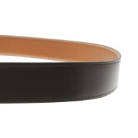 Hermès reversible belt in brown / black