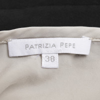 Patrizia Pepe Kleid in Beige/Schwarz