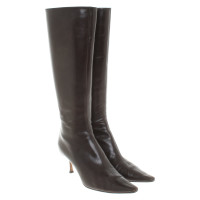 Jimmy Choo Leather boots in brown