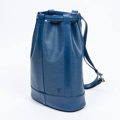 Louis Vuitton Randonnée PM28 in Blau