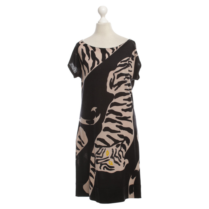 Diane Von Furstenberg Robe motif Tigre