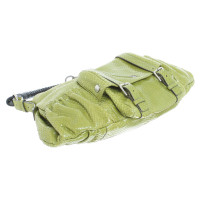 Yves Saint Laurent Python leather handbag