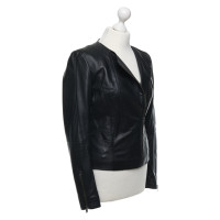 Hugo Boss Leather jacket in black