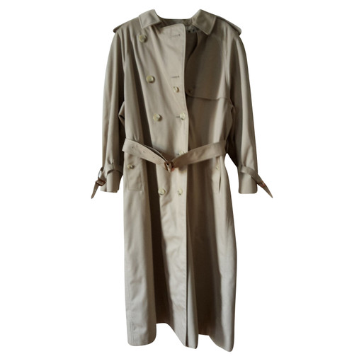 BURBERRY Women's Jacket/Coat Cotton in Beige Size: UK 10