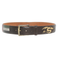 Fausto Colato Belt Leather in Brown