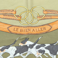 Hermès silk carré scarf "Le Bien Aller"