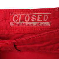 Closed Broek in rood