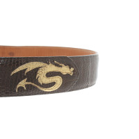 Fausto Colato Belt Leather in Brown